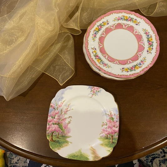 7-8" China Luncheon Plates