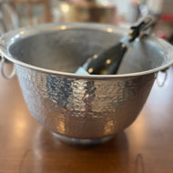 Silver Hammered Bucket